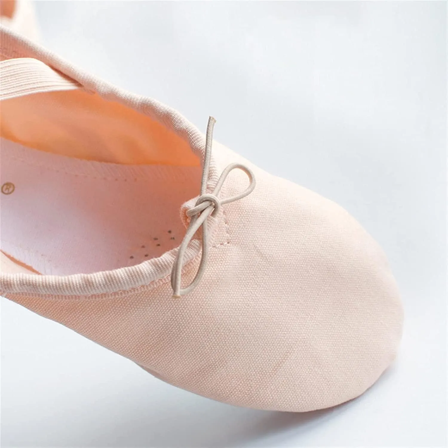 ballet flats, Ballet Slippers 2 Pairs Ballet Shoes Kids Dance Slippers Point Shoes Ballet Exercise Girls Soft Ballet Flats Split Sole Basic Canvas Dance Shoes (Color : Pink, Size : 45 EU) ( Color : Pi