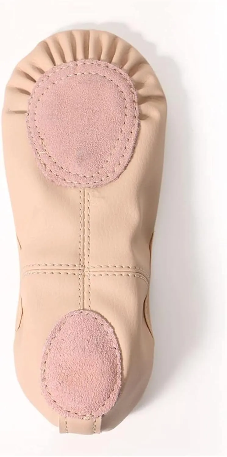 Ballet Slippers 2 Pairs Dancer Girls Point Shoes for Ballet Kids Dance Practice Slippers Professional Canvas Yoga Ballet Latin Shoes for Girls,Pink-29 EU