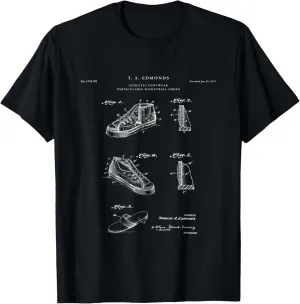 Basketball Shoes Patent - sports T-Shirt