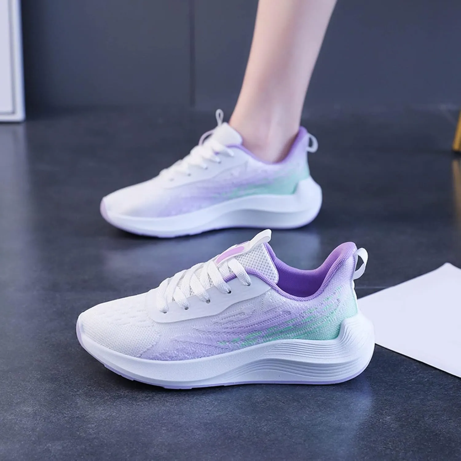 Bowling Shoes Women Size 9 Slip On Slip On Shoes Women Winter Outdoor Black Shoes Women Casual 5.5 Sneakers Platform Shoes for Women Casual Mesh Tenis Lady Sock Wedge Womens Black Sneakers 8.5 Wide