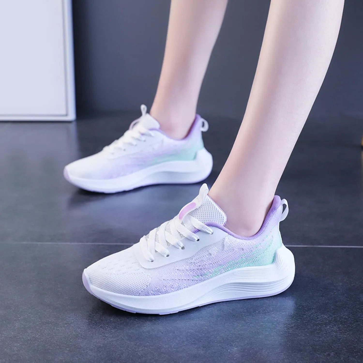 Bowling Shoes Women Size 9 Slip On Slip On Shoes Women Winter Outdoor Black Shoes Women Casual 5.5 Sneakers Platform Shoes for Women Casual Mesh Tenis Lady Sock Wedge Womens Black Sneakers 8.5 Wide
