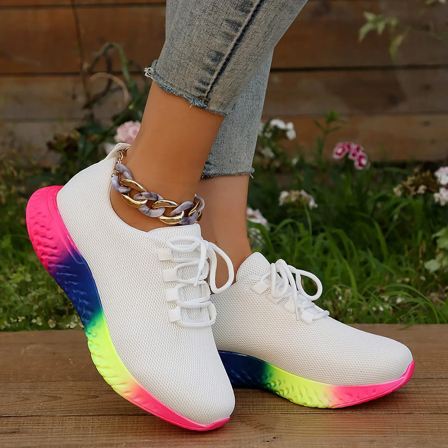 Casual Sneakers for Women Wide Width Zapatos De Mujer Antiderrapante Womens Slip On Shoes with Arch Support Washable Platform Sneakers for Women Fashion Tan Women's Hiking Shoes Size 5