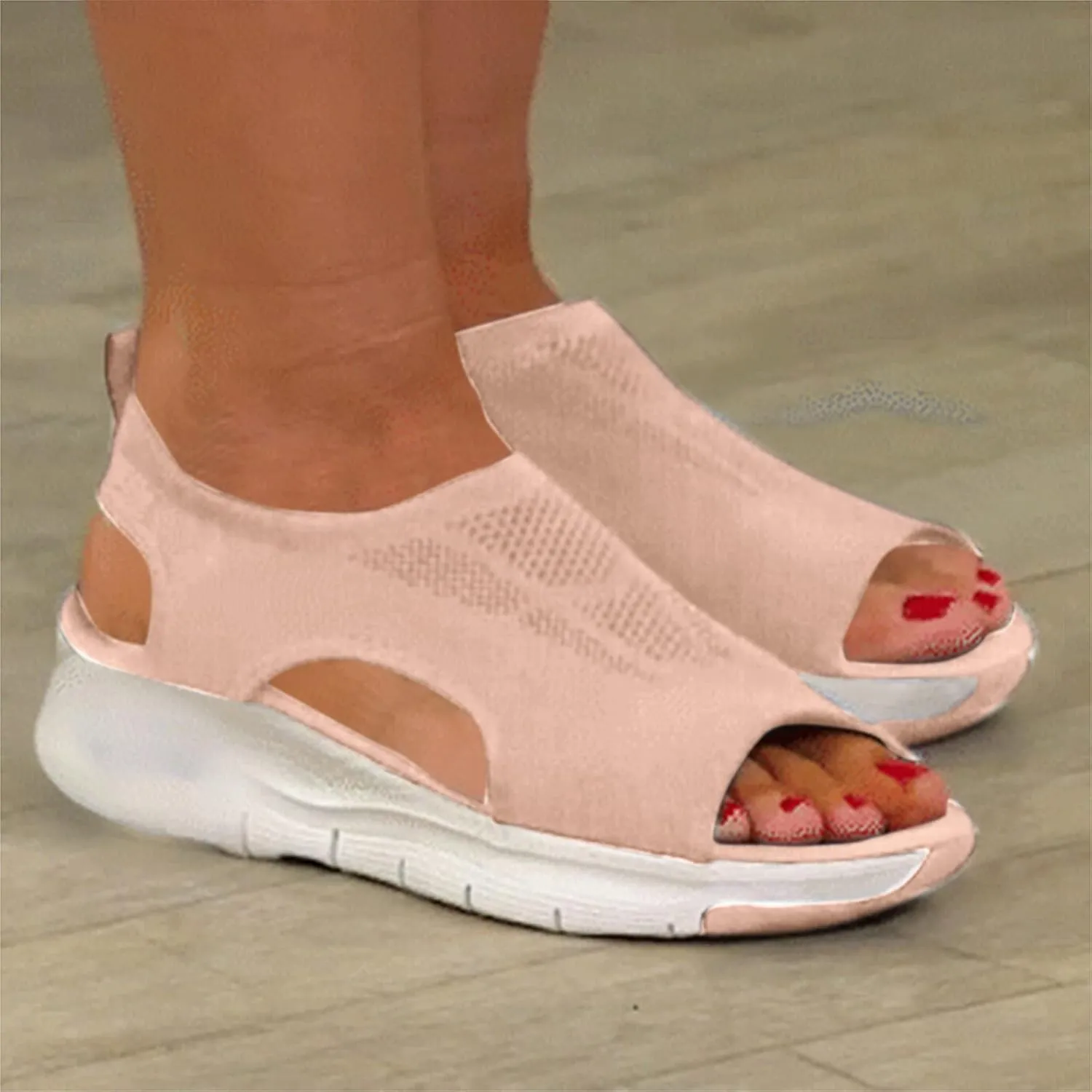 Cathalem Sandals Women Comfortable Open Toe Shoes Beach Sandals, Sports Sandals for Women