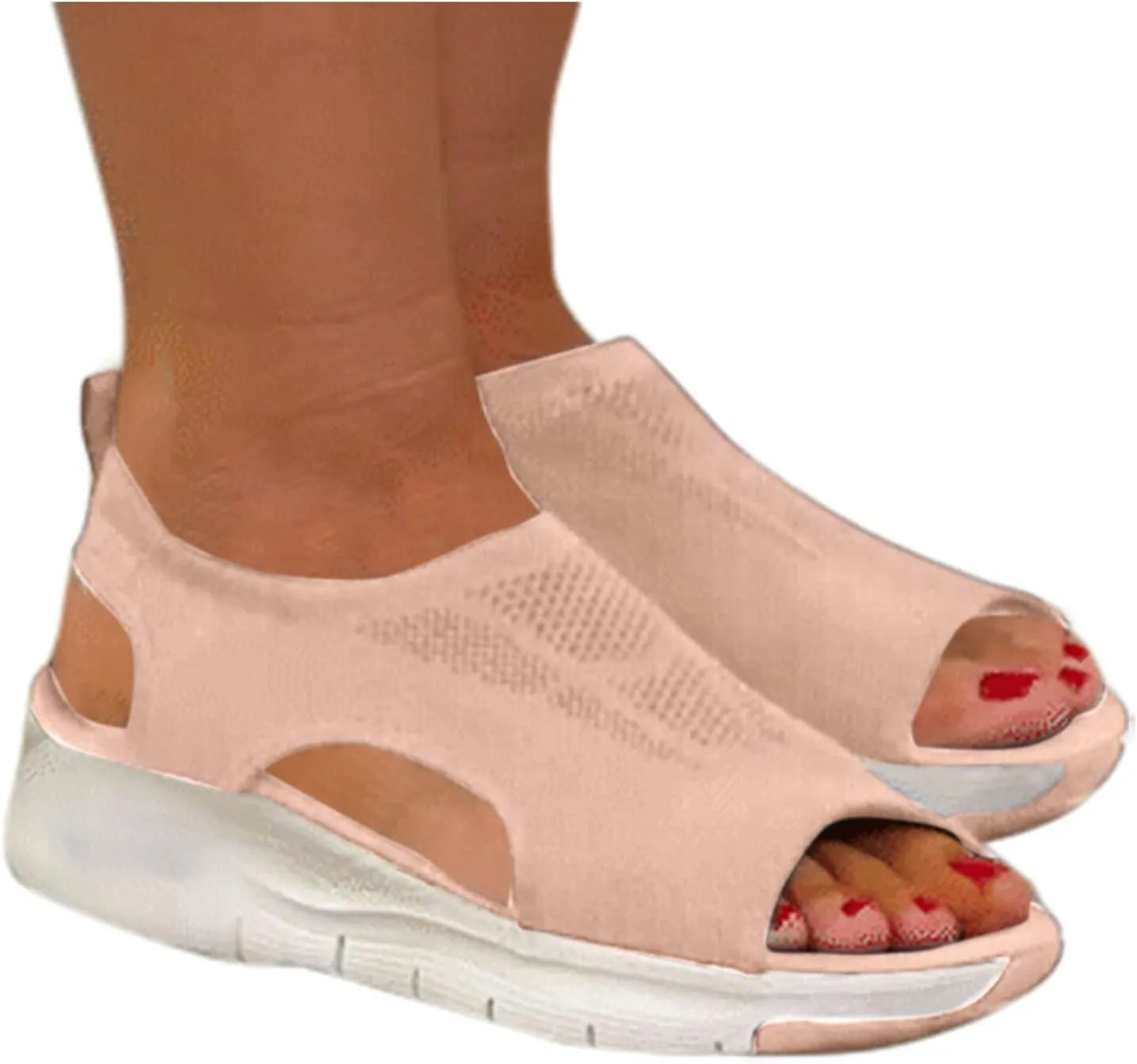 Cathalem Sandals Women Comfortable Open Toe Shoes Beach Sandals, Sports Sandals for Women