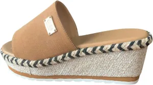 Cathalem Wedge Sandals for Women Fashion Casual Sandals Platform Summer High Heels Open Toe Espadrilles Sandals Slip on Shoes Women