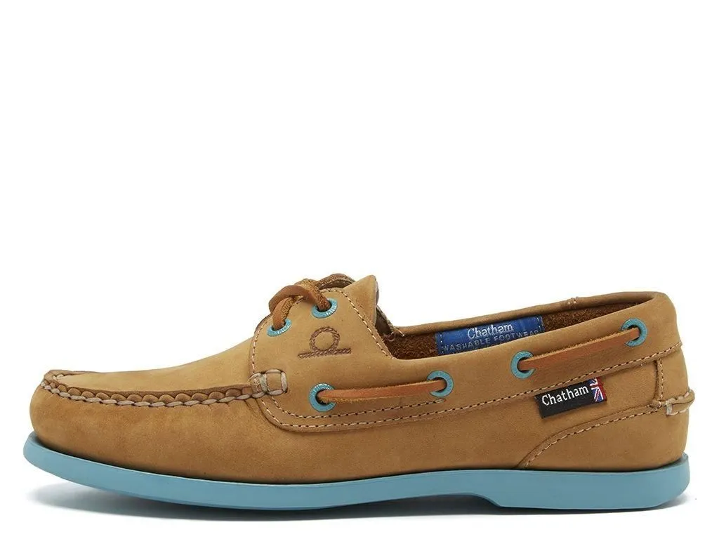 Chatham Women's Crete G2 Nubuck Tassel Loafers in 2 Colour Options 3 to 9