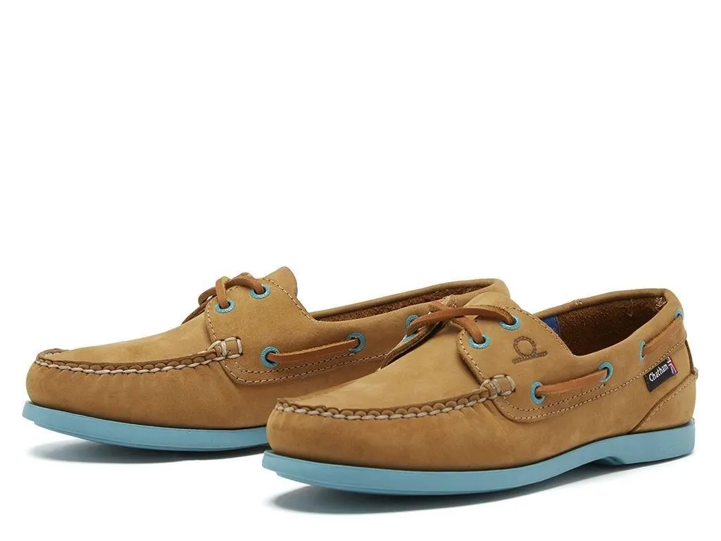 Chatham Women's Crete G2 Nubuck Tassel Loafers in 2 Colour Options 3 to 9
