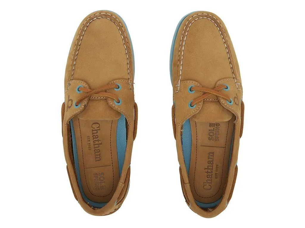 Chatham Women's Crete G2 Nubuck Tassel Loafers in 2 Colour Options 3 to 9