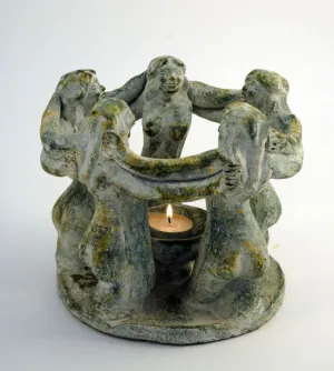 circle of friends- dancing women