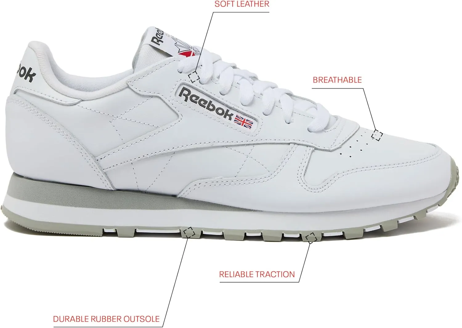 Classic Leather Sneakers for Men