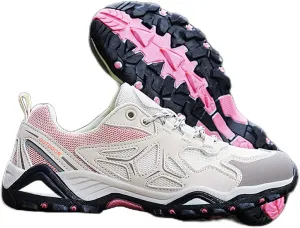 Couple Outdoor Walking Mountaineering Boots, Rubber Sole Breathable Mesh Ankle Shoes, Hiking Boots, Anti Slip Hiking Shoes, Muddy Wading Plush Hiking Shoes