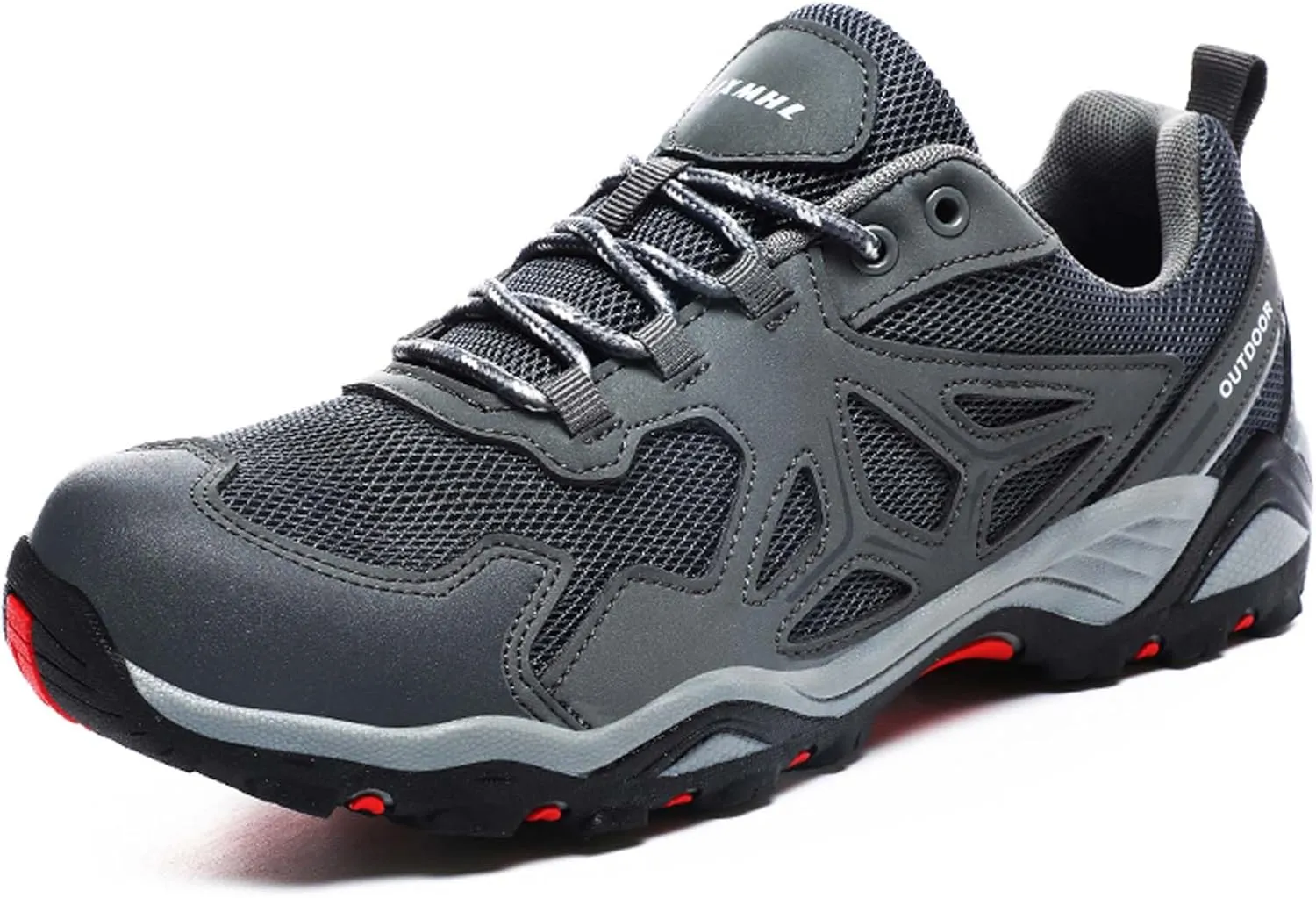 Couple Outdoor Walking Mountaineering Boots, Rubber Sole Breathable Mesh Ankle Shoes, Hiking Boots, Anti Slip Hiking Shoes, Muddy Wading Plush Hiking Shoes