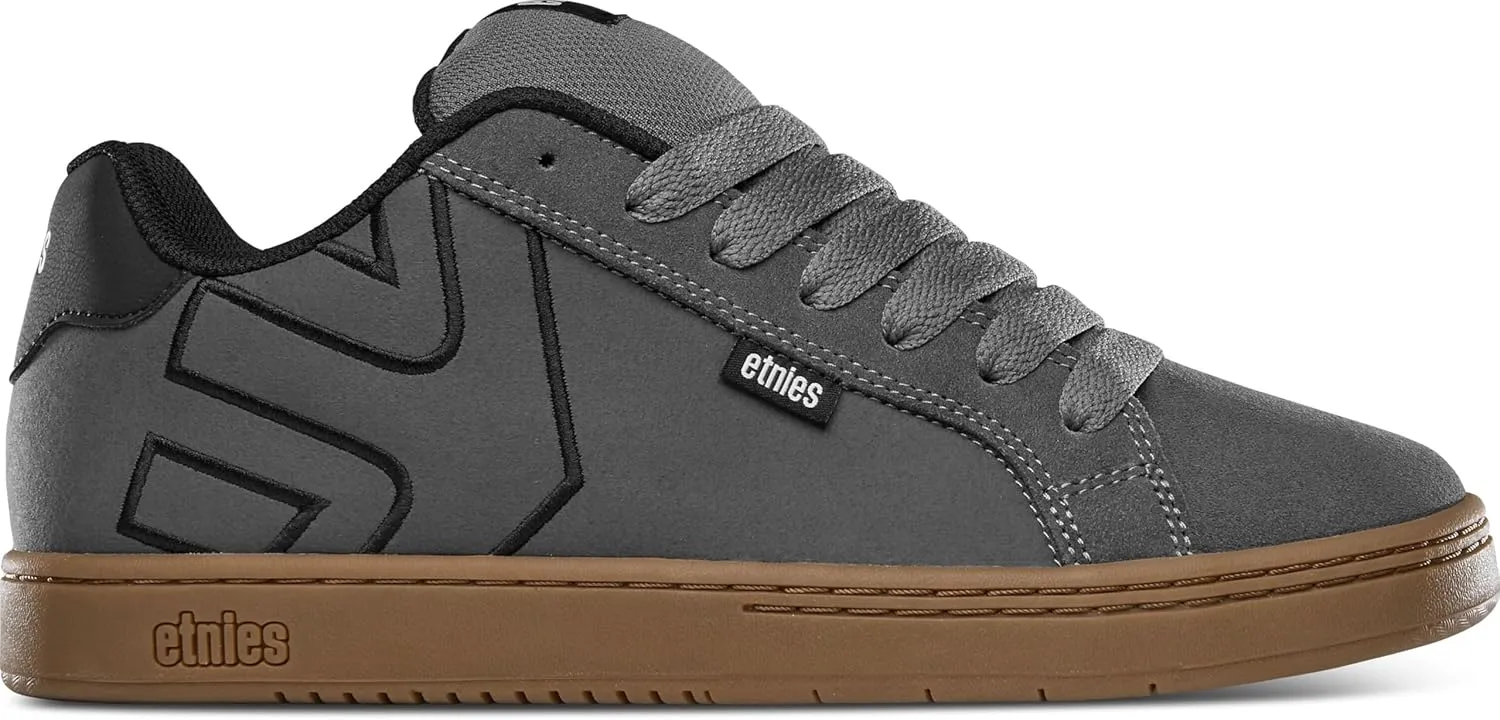 Etnies Men's Low-Top Sneakers Skate Shoe, Dark Grey Black, 14