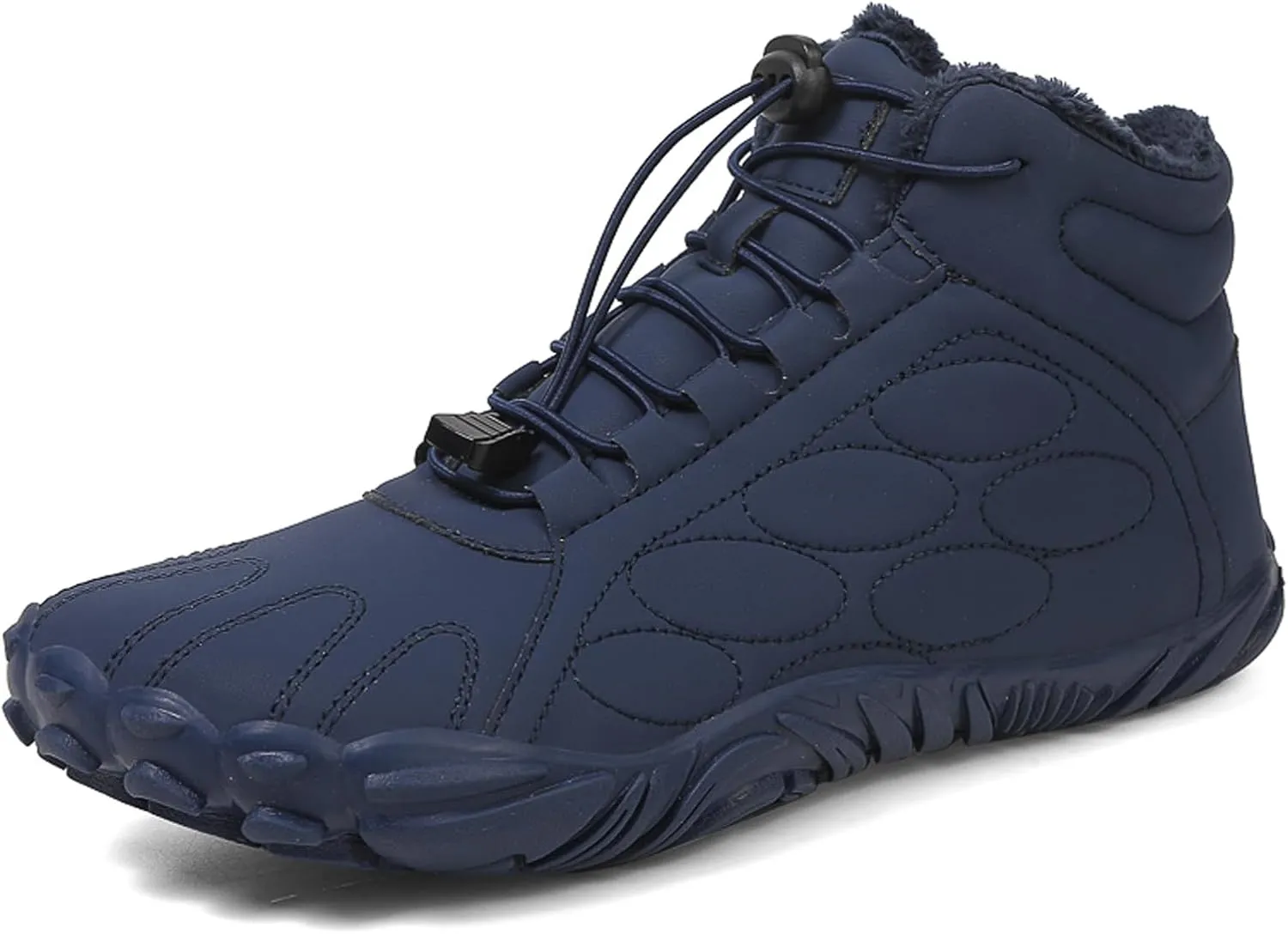 FLIOZY Mens and Womens Non-Slip Winter Shoes Waterproof Warm Outdoor Barefoot Shoes Hiking Boots