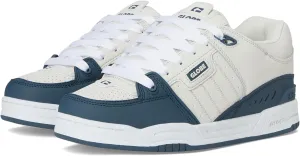 Globe Men's Fusion Skate Shoe, Grey/Blue, 7.5