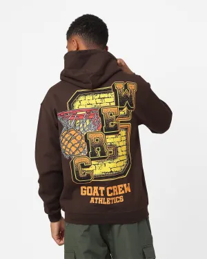 Goat Crew G.Crew Athletics Hoodie Brown
