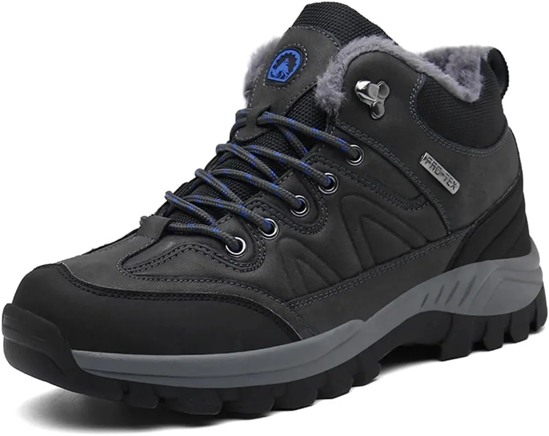Hiking Shoes Mens Waterproof Mountain Trekking Shoes Men Breathable Walking Shoes Outdoor Sports Winter Boots
