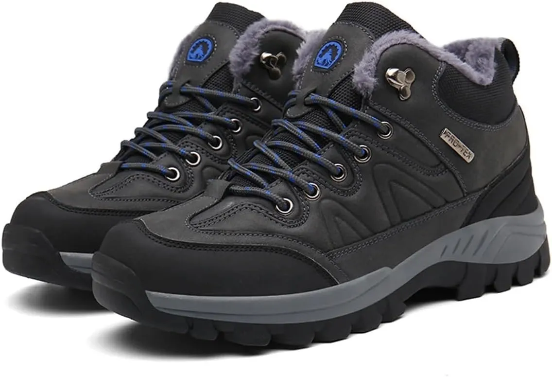 Hiking Shoes Mens Waterproof Mountain Trekking Shoes Men Breathable Walking Shoes Outdoor Sports Winter Boots