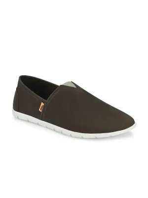 Hitz Men's Coco Leather Slip On Casual Shoes