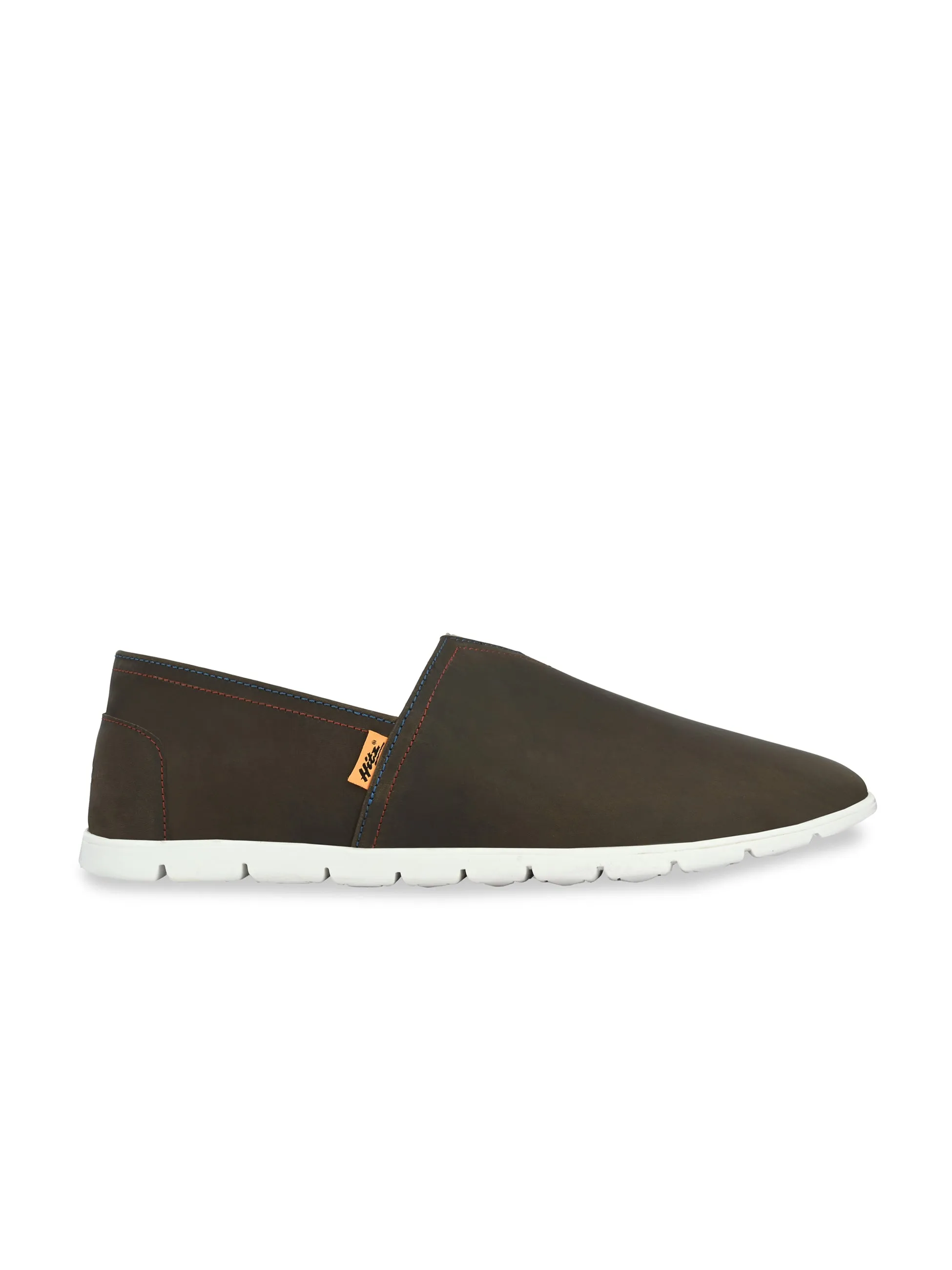 Hitz Men's Coco Leather Slip On Casual Shoes
