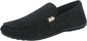 HOOENG Mens Loafers Venetian Loafers Simple Lightweight Leather Resistant Lightweight Flexible Classic Slip On