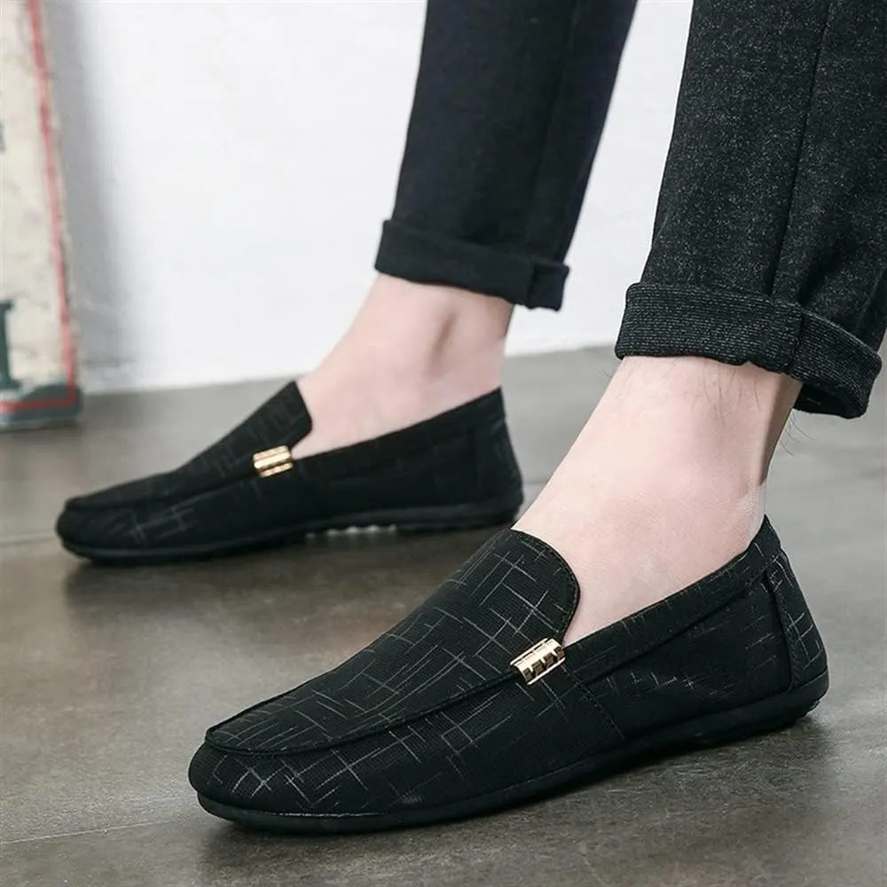 HOOENG Mens Loafers Venetian Loafers Simple Lightweight Leather Resistant Lightweight Flexible Classic Slip On