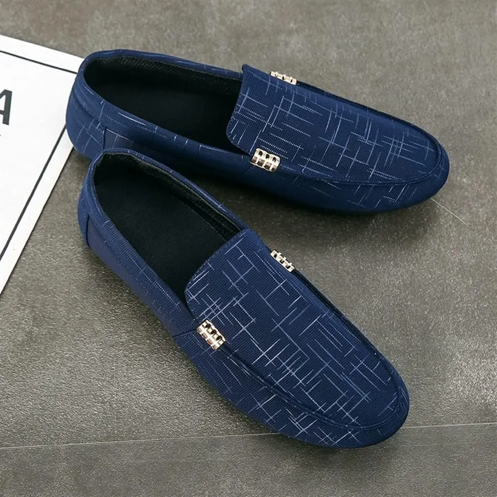 HOOENG Mens Loafers Venetian Loafers Simple Lightweight Leather Resistant Lightweight Flexible Classic Slip On