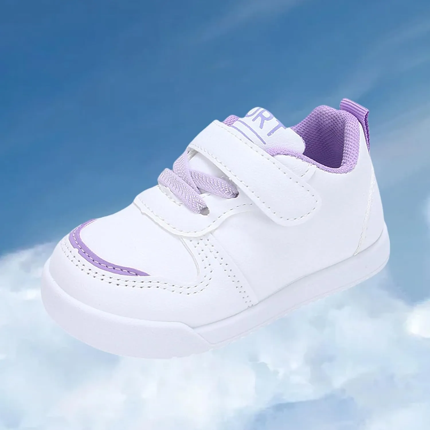 Infant Kids Sneakers School Running Loafers Lo?? Top Walking Tennis Casual Shoes Strap Athletic Sneakers for Children