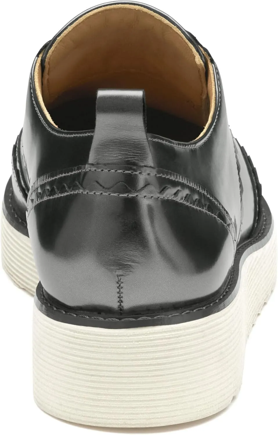 Johnston & Murphy Mitzi Scalloped Oxford Shoes for Women ?C 1.25?? Platform Shoes, Women??s Slip On Oxfords