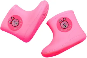 Kids Short Rain Boot For Boys Cartoon Non-Slip Lightweight Insulated Mud Boots Rubber Boots For Girls Waterproof