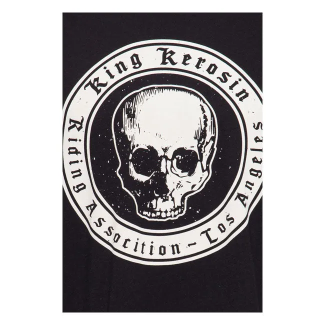 King Kerosin Skull Kerosin T-Shirt Black