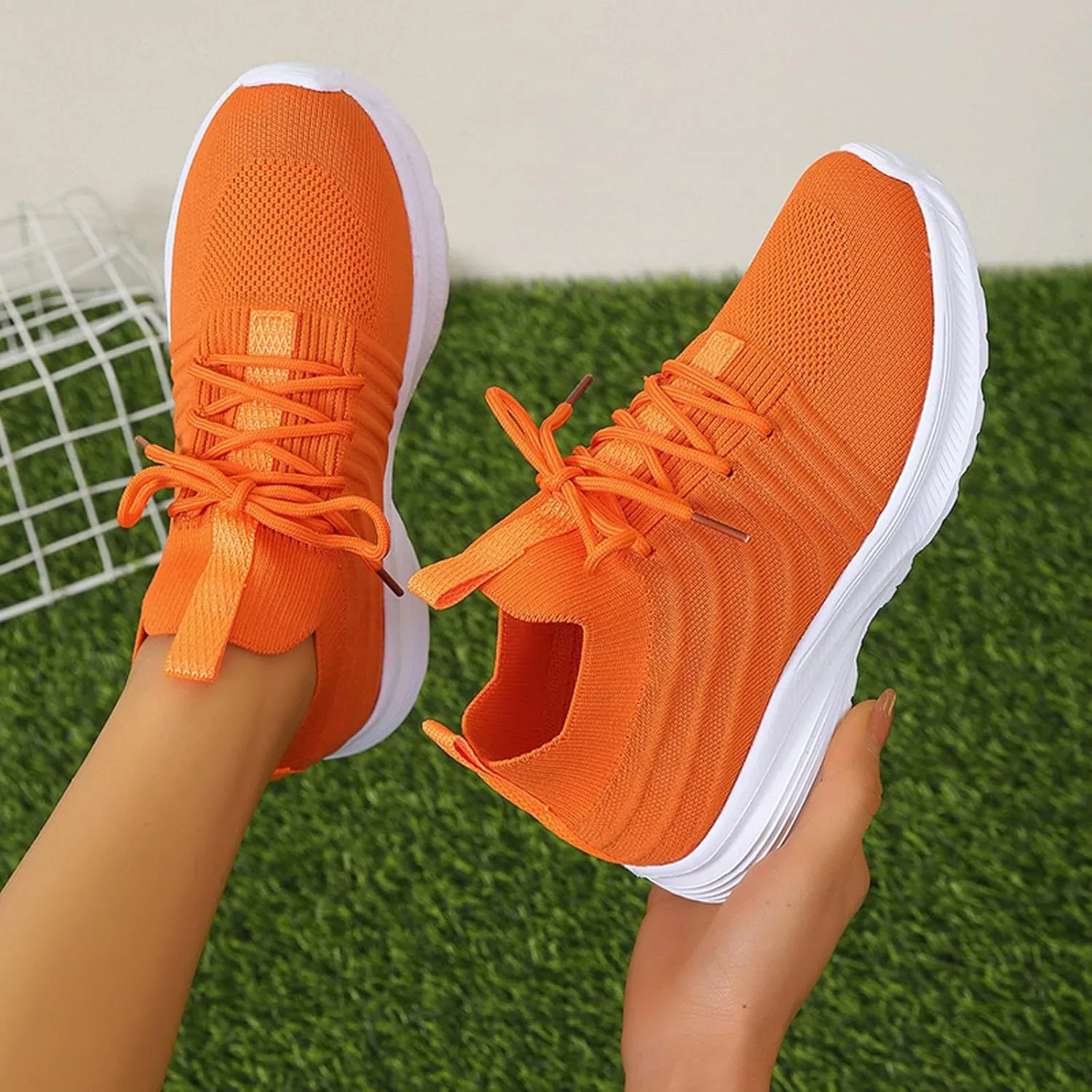 Lightweight Walking Tennis Shoes for Women Lightweight Casual Sneakers for Gym Travel Work Comfort Nurse Shoe