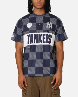 Majestic Athletic New York Yankees Team Line Checkered Jersey White/Navy