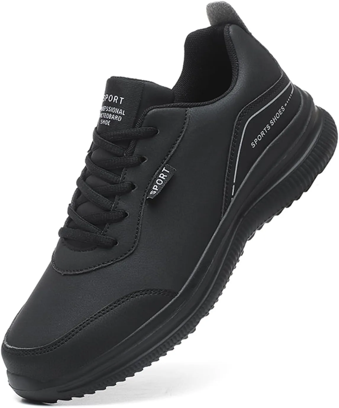 Men Casual Sports Shoes New Pattern Solid Color Four Season Thick Sole Flat Bottom Casual Dressing Shoes for Men