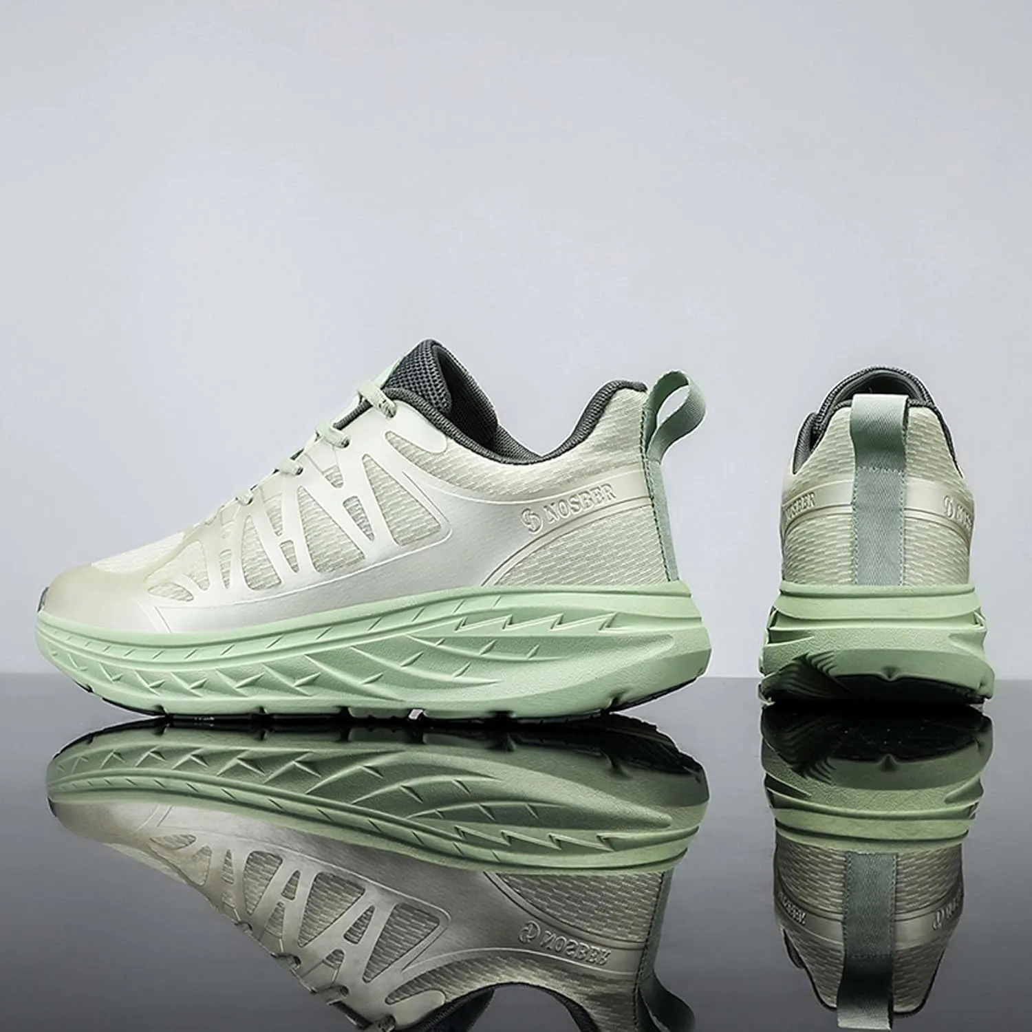 Mens and Womens Low Top Lace Up Marathon Running Shoes Non Slip and Breathable Basketball Sneakers Badminton Competition Shoes High Jump Sneakers Hurdle Sneakers