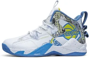 Men's Basketball Shoes Mid Basketball Sneakers Non-Slip Outdoor Cushioning Workout Shoes
