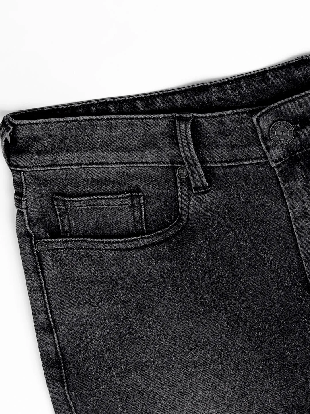 Men's Cargo Jogger Fit Washed Grey Stretchable Jeans