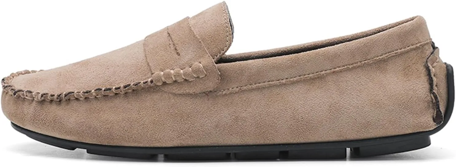 Men's Classic Loafers ?C Simple Smoking Moccasins, Flexible Anti-Slip Shoes, Comfortable and Fashionable Slip-Ons