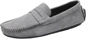 Men's Classic Loafers ?C Simple Smoking Moccasins, Flexible Anti-Slip Shoes, Comfortable and Fashionable Slip-Ons