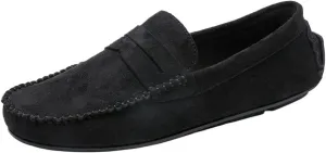 Men's Classic Loafers ?C Simple Smoking Moccasins, Flexible Anti-Slip Shoes, Comfortable and Fashionable Slip-Ons