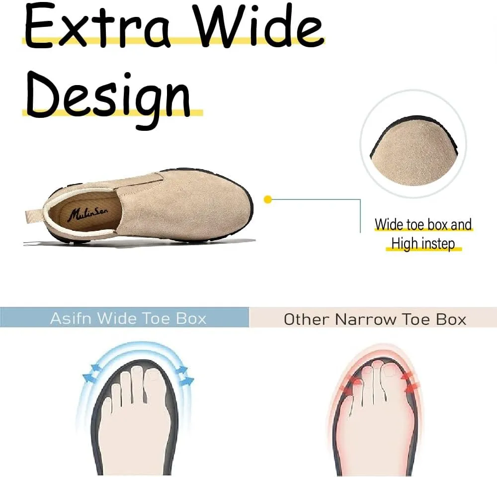 Mens Classic Loafers Non-Slip Casual Walking Shoes Lightweight Outdoor Shoes Breathable Comfortable Work Shoes