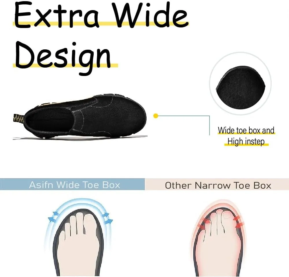Mens Classic Loafers Non-Slip Casual Walking Shoes Lightweight Outdoor Shoes Breathable Comfortable Work Shoes
