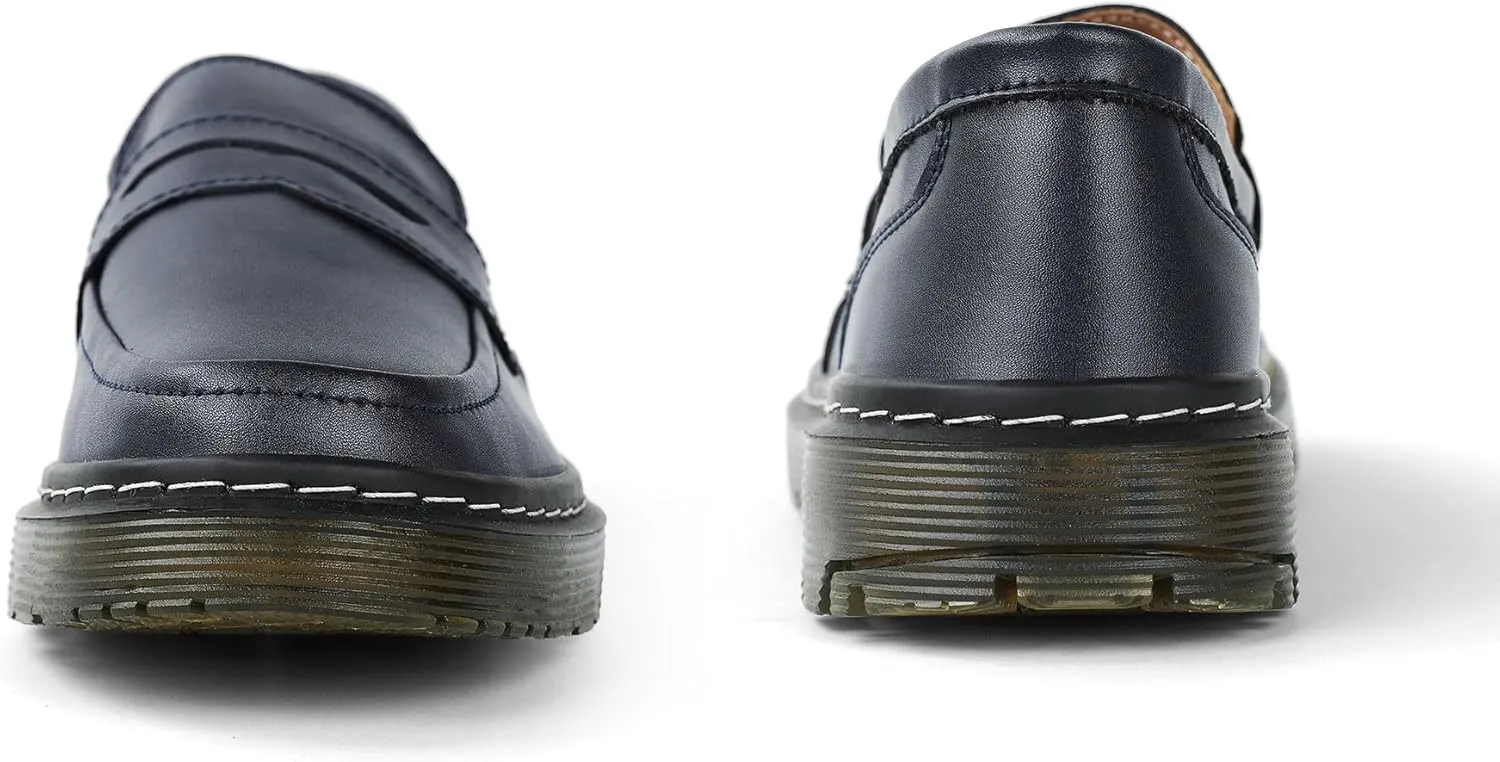 Men's Classic Penny Loafers Fashion Comfort Casual Slip-on Dress Shoes