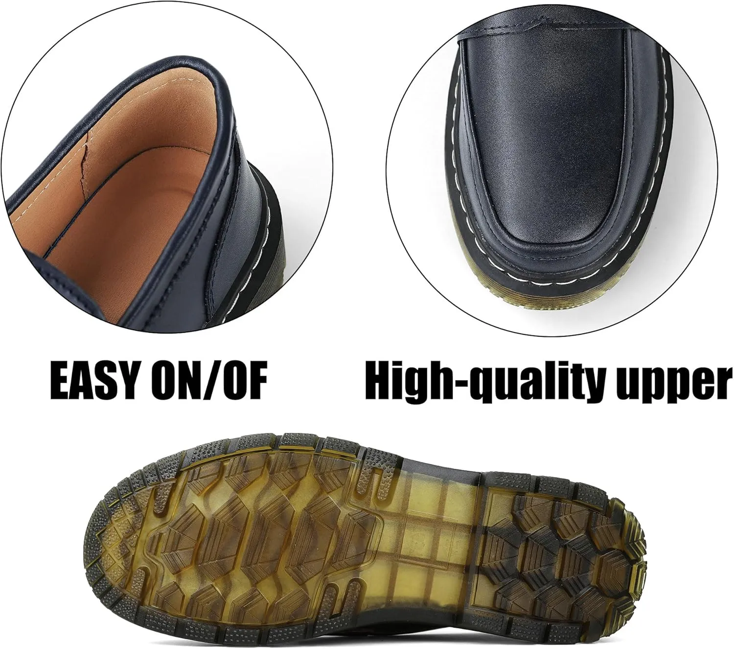 Men's Classic Penny Loafers Fashion Comfort Casual Slip-on Dress Shoes