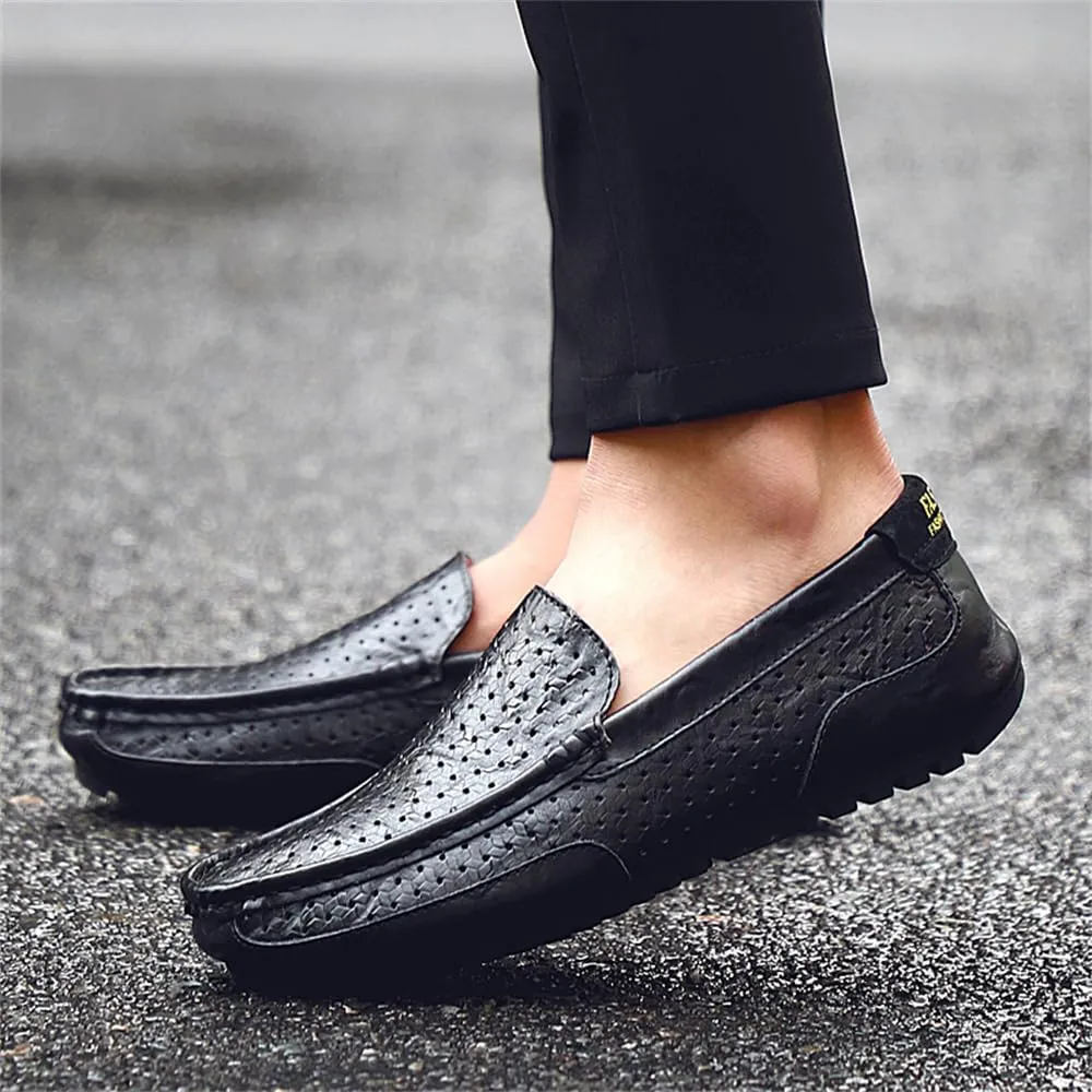 Men's Classic Penny Loafers Office Casual Slip on Loafers Men's Soft and Breathable Driving Shoes