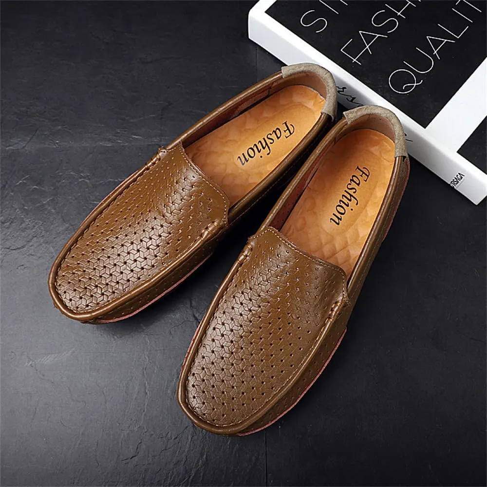 Men's Classic Penny Loafers Office Casual Slip on Loafers Men's Soft and Breathable Driving Shoes