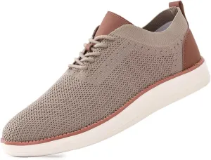 Men's Fashion Dress Sneakers Casual Walking Shoes Business Oxfords Comfortable Breathable Lightweight Tennis Zapatos para Hombre