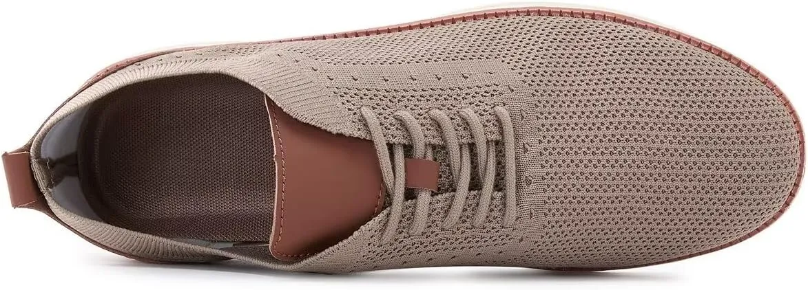 Men's Fashion Dress Sneakers Casual Walking Shoes Business Oxfords Comfortable Breathable Lightweight Tennis Zapatos para Hombre