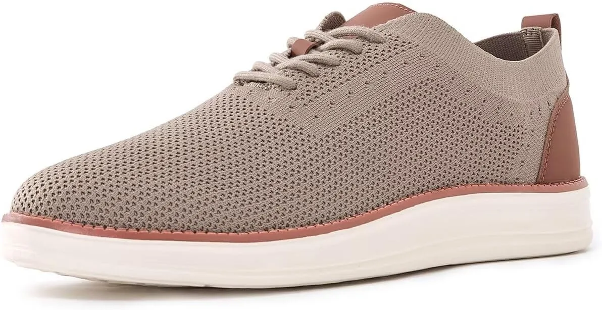 Men's Fashion Dress Sneakers Casual Walking Shoes Business Oxfords Comfortable Breathable Lightweight Tennis Zapatos para Hombre