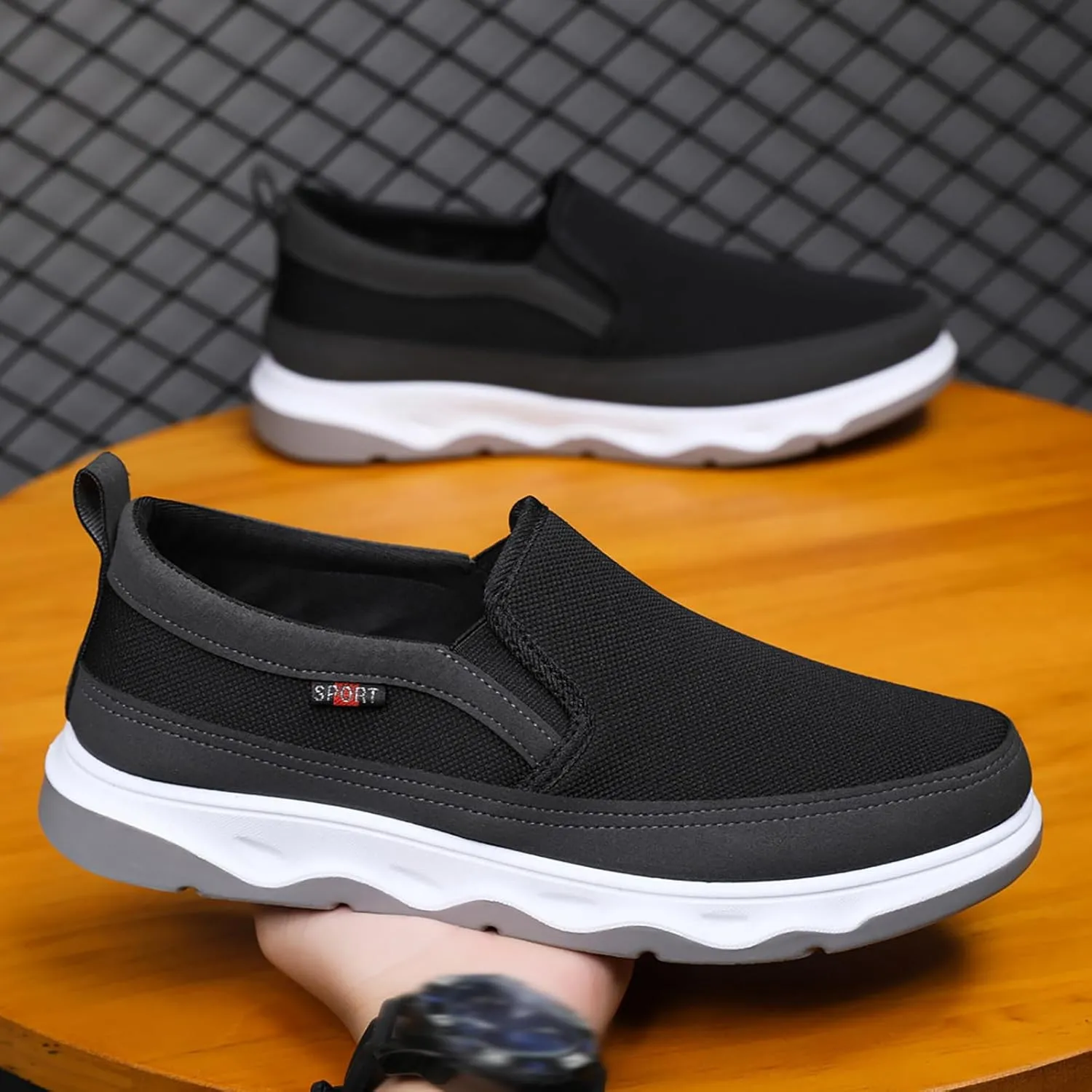 Men's Fashion Sneakers Men's Shoes Sneaker for Men Slip on Shoe for Men Casual Sport Sneaker
